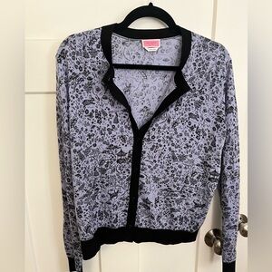 Kate spade patterned cardigan
